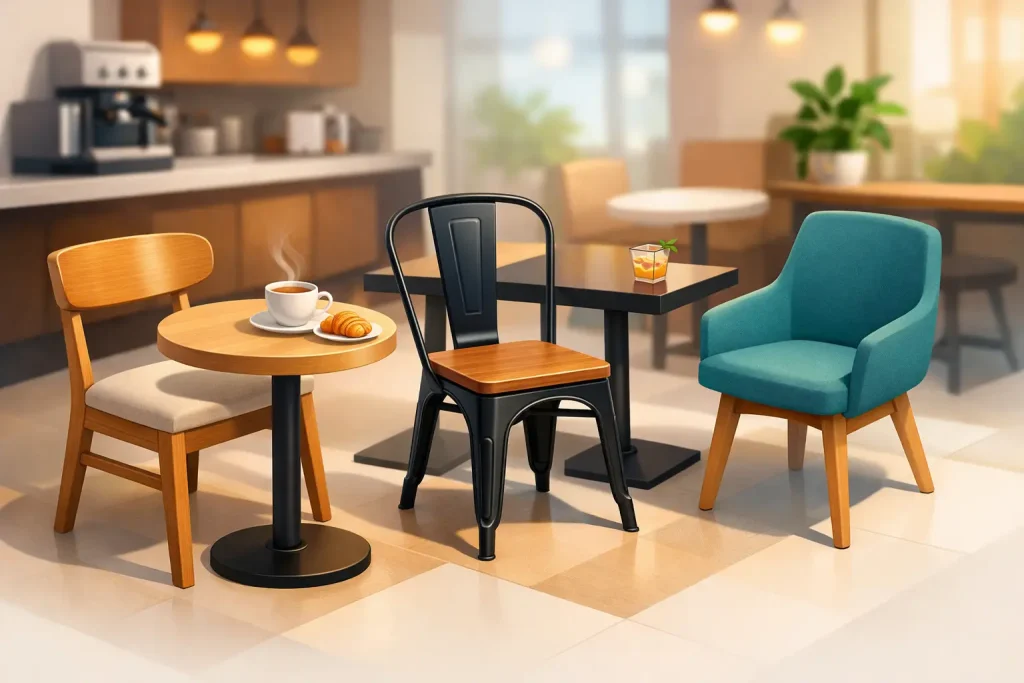 Best Chairs for Cafes Built for Daily Service