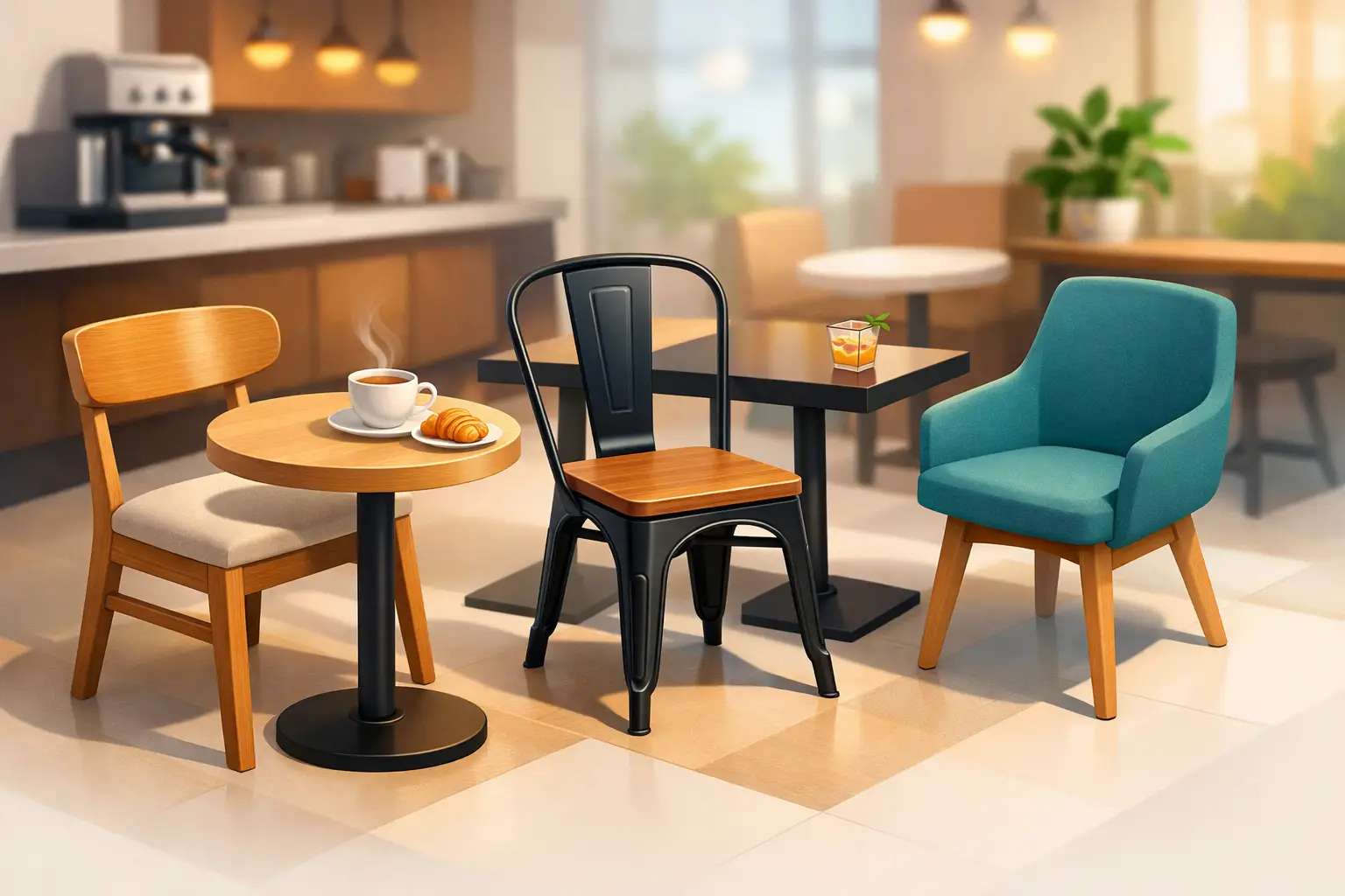 Best Chairs for Cafes Built for Daily Service