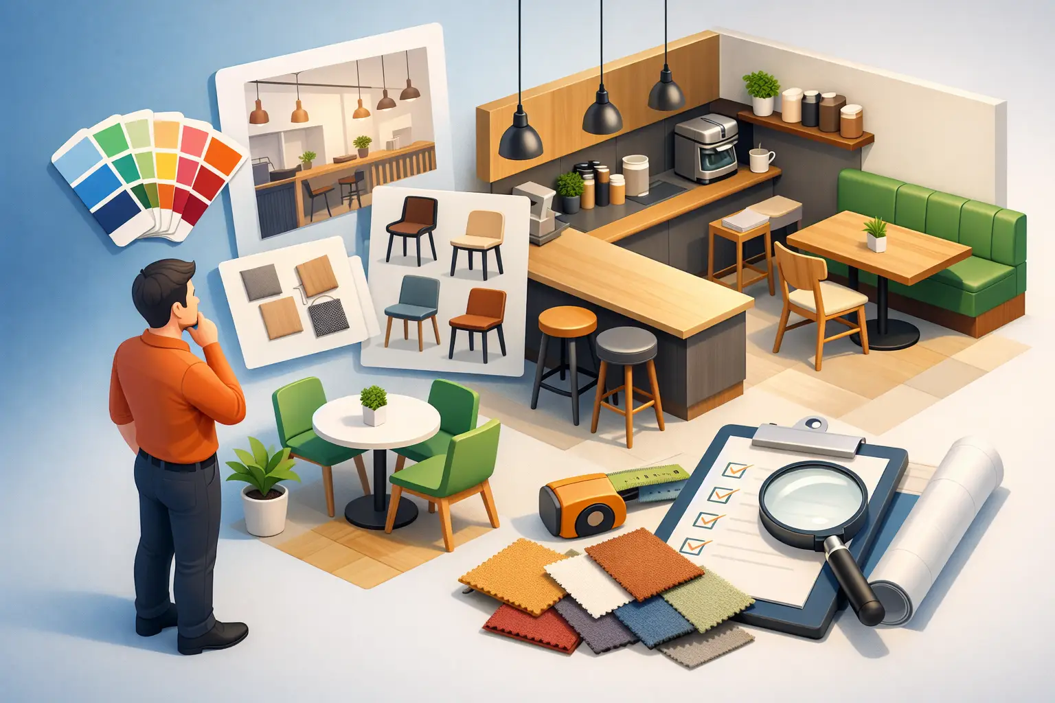 Choosing a Cafe Interior Furniture Supplier