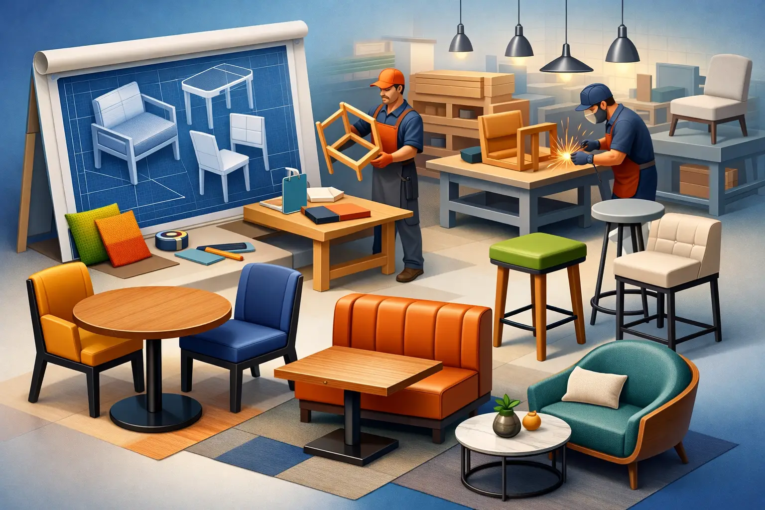 Choosing a Custom HoReCa Furniture Manufacturer