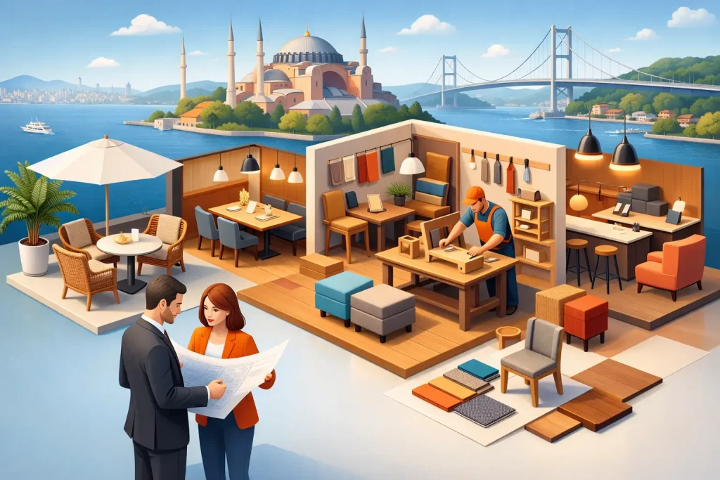Choosing a HoReCa Furniture Manufacturer in Istanbul