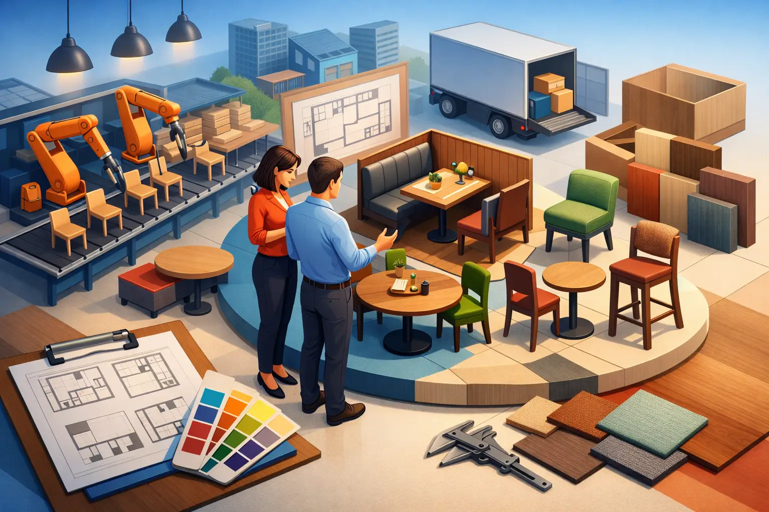 Choosing a Restaurant Furniture Manufacturer
