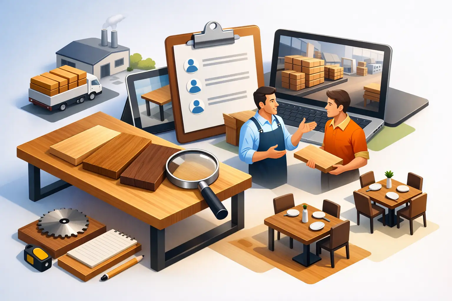 Choosing a Wood Restaurant Table Supplier