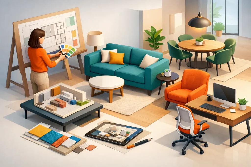 Commercial Furniture for Interior Designers