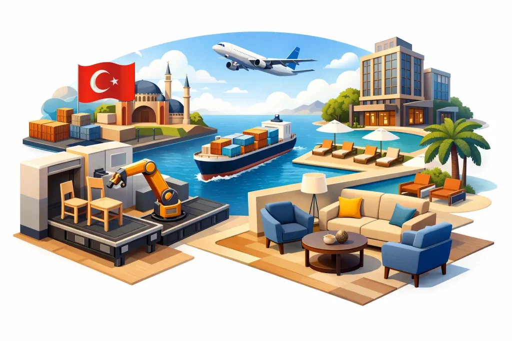 Export Furniture Manufacturer Turkey for Hospitality