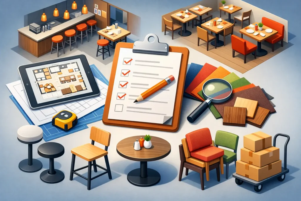 Restaurant Opening Furniture Checklist for Buyers