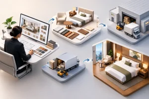 Architect Furniture Sourcing Workflow for Hotels