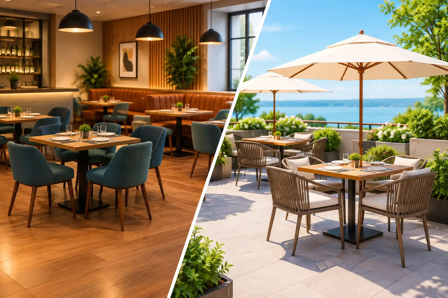 Indoor vs Outdoor Seating for Restaurants