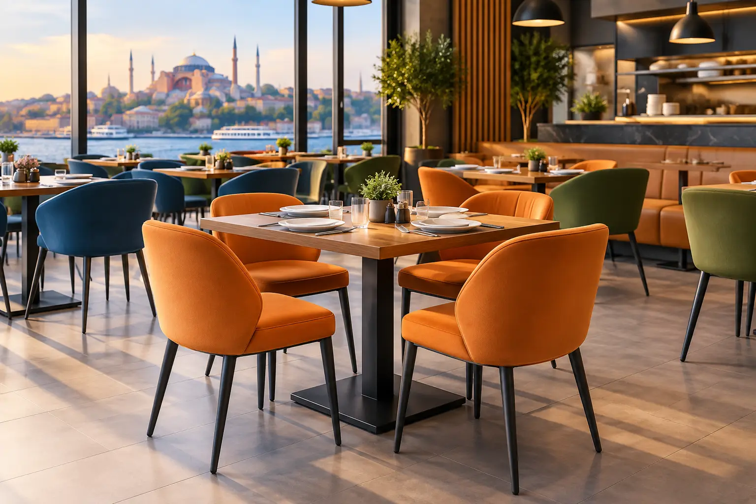 Restaurant Chairs Istanbul: Built for Busy Dining