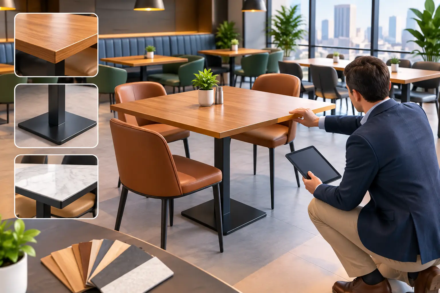 Restaurant Table Review for Commercial Projects
